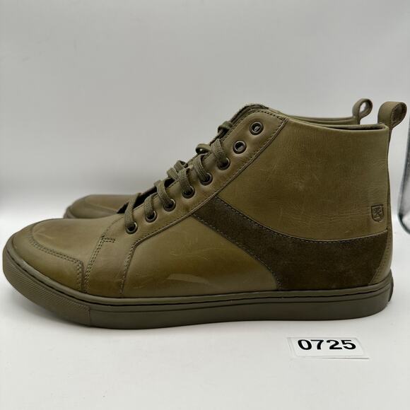 STACY ADAMS MEN\'S 9 WINCHELL MOC TOE CHUKKA CASUAL GREEN BROWN